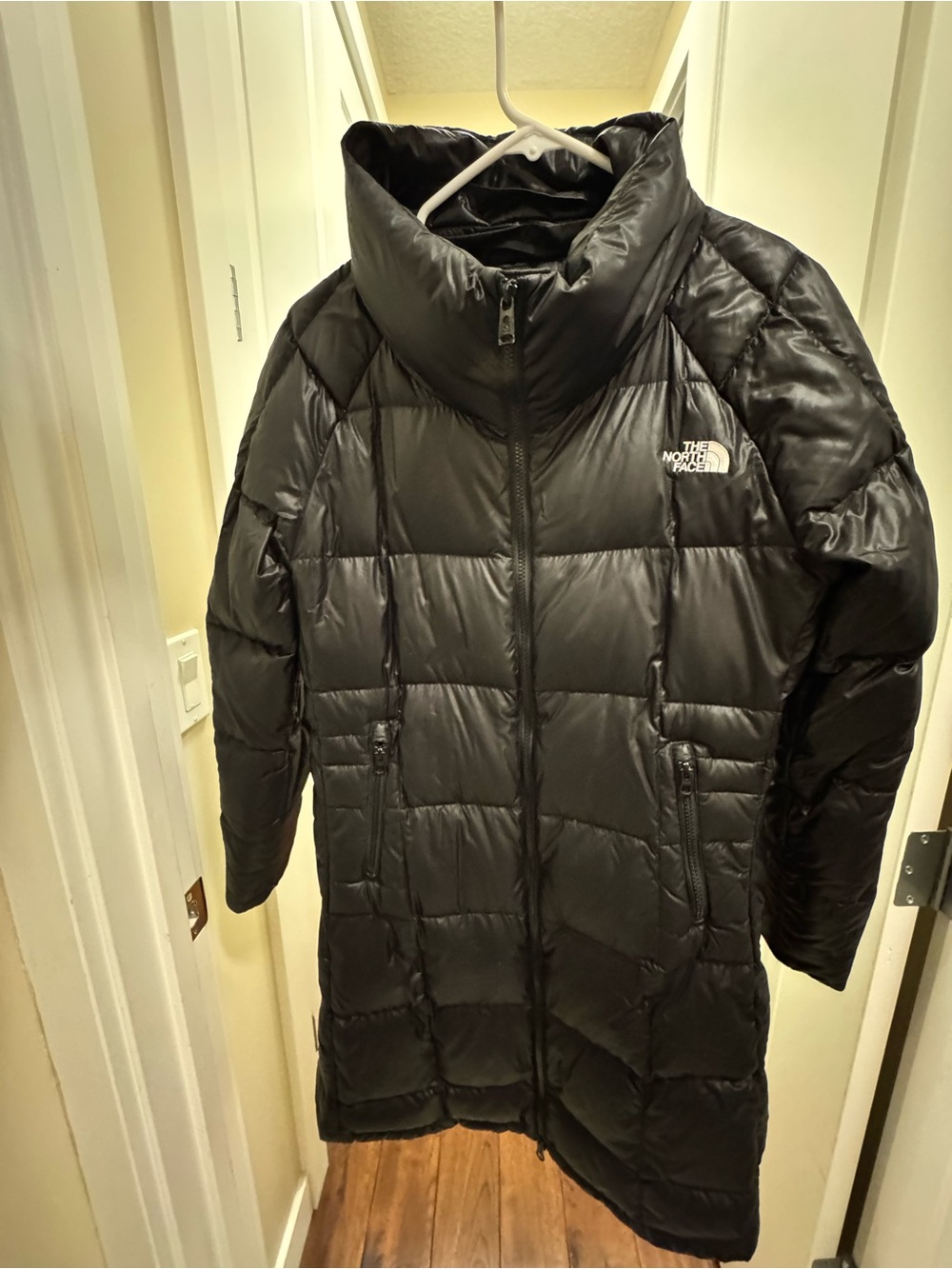 The North Face Women's Black Long Puffer Jacket